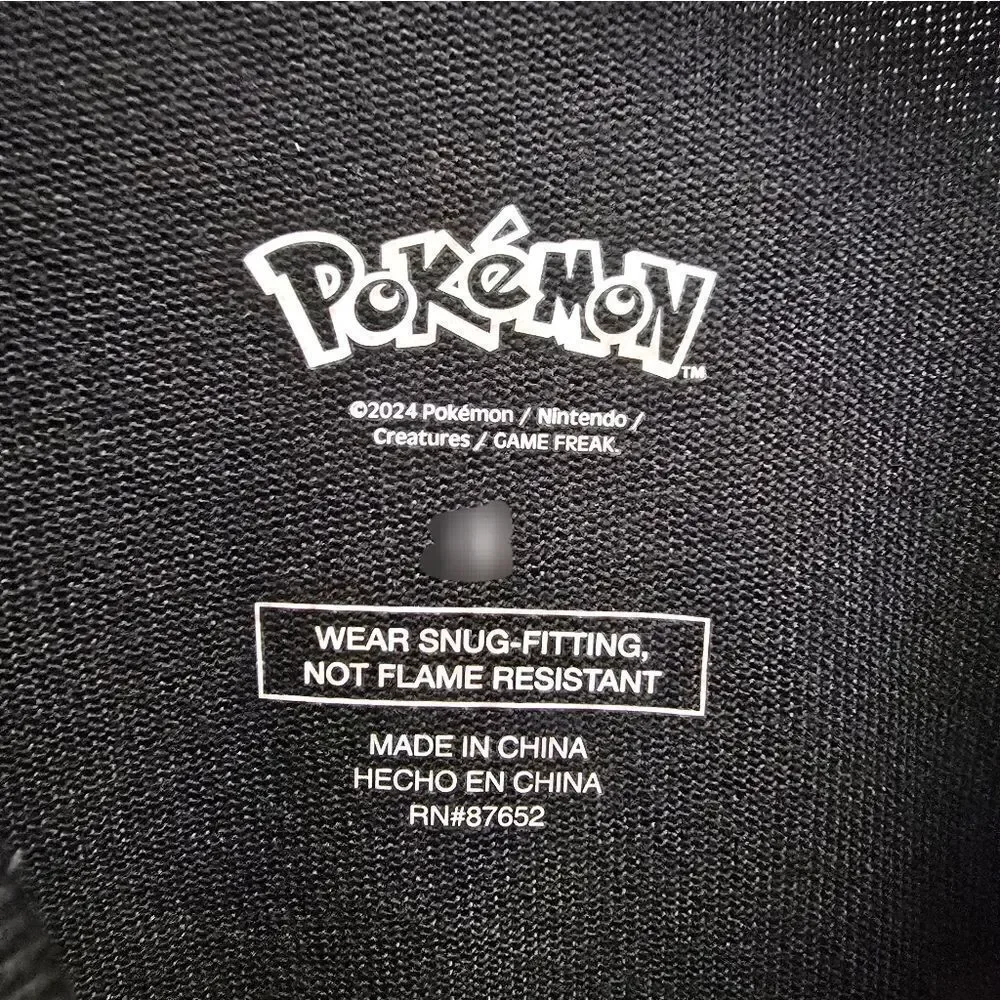Pokemon Boys Halloween Glow in the Dark Long Sleeve Top and Pants, 2 Pc